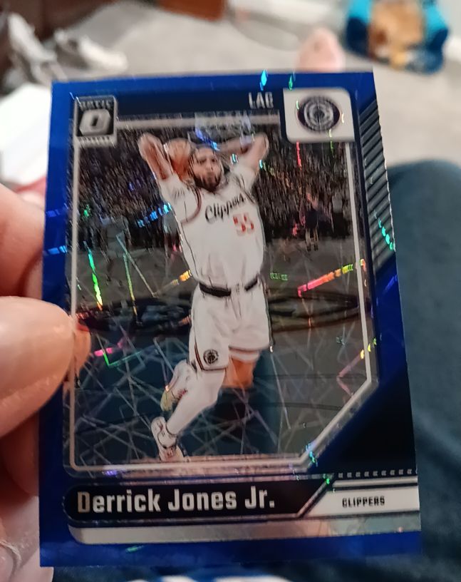 2024-25 Panini Donruss Optic #71 Derrick Jones Jr. — front
