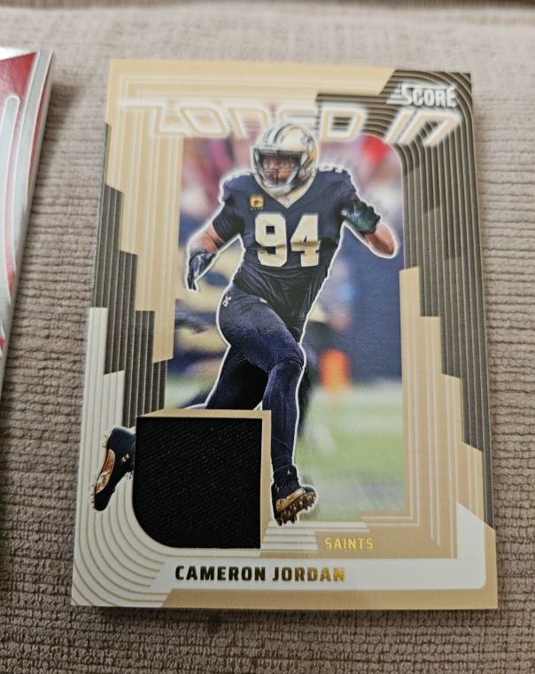 2025 Panini Score Zoned In #ZON-CJN Cameron Jordan — front