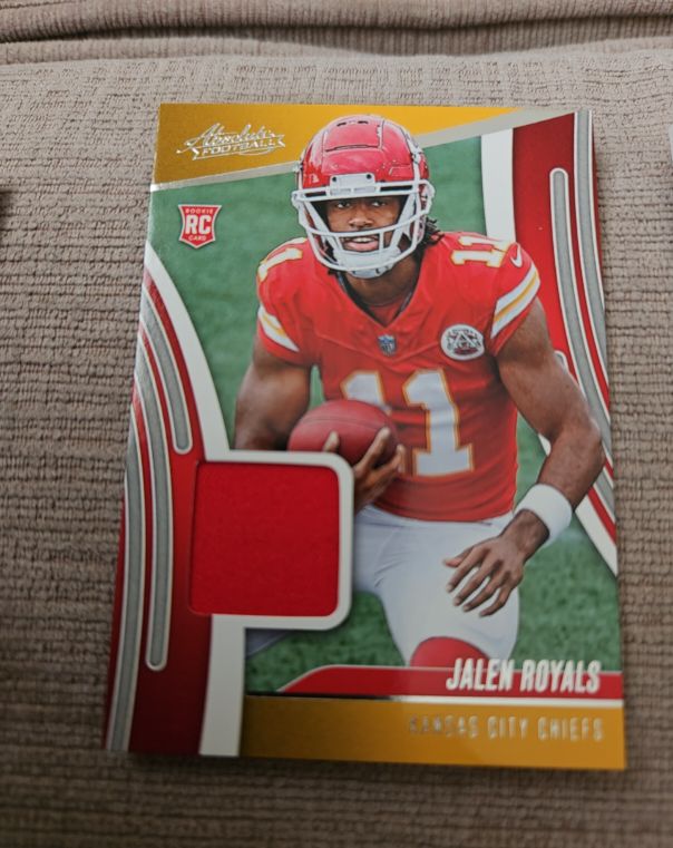 2025 Panini Absolute #ARM-JRS Jalen Royals — front
