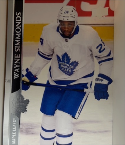 2020-21 Upper Deck #631 Wayne Simmonds — front