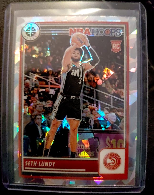2023-24 Panini NBA Hoops Premium Stock #206 Seth Lundy — front