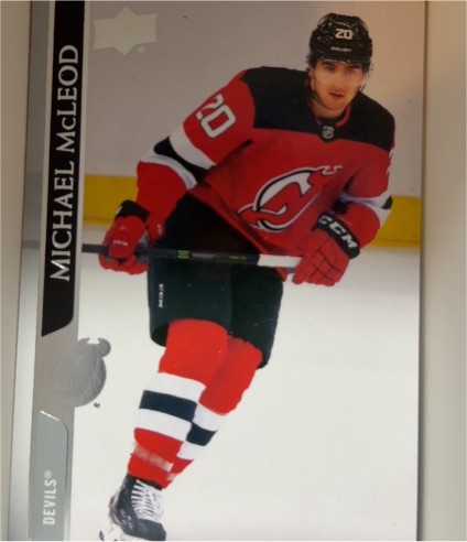 2020-21 Upper Deck Extended Series #584 Michael McLeod — front