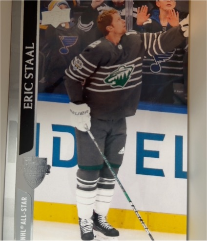 2020-21 Upper Deck #665 Eric Staal Minnesota Wild — front