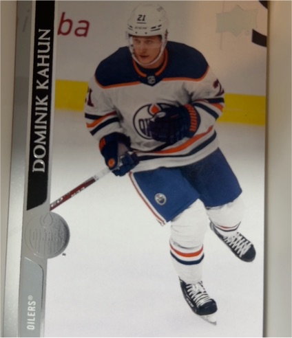 2020-21 Upper Deck Extended Series #552 Dominik Kahun — front
