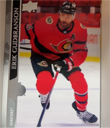 2020-21 Upper Deck Extended Series #600 Erik Gudbranson — front