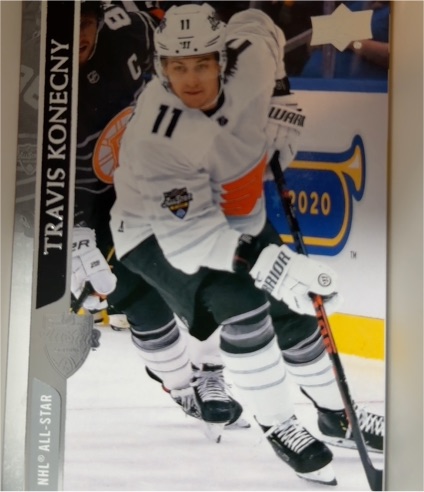 2020-21 Upper Deck #672 Travis Konecny — front