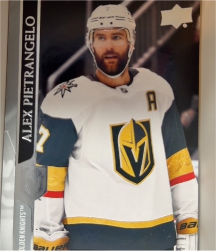 2020-21 Upper Deck #641 Alex Pietrangelo — front