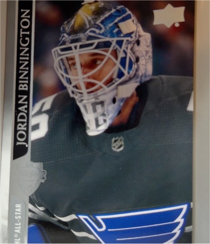 2020-21 Upper Deck #655 Jordan Binnington — front