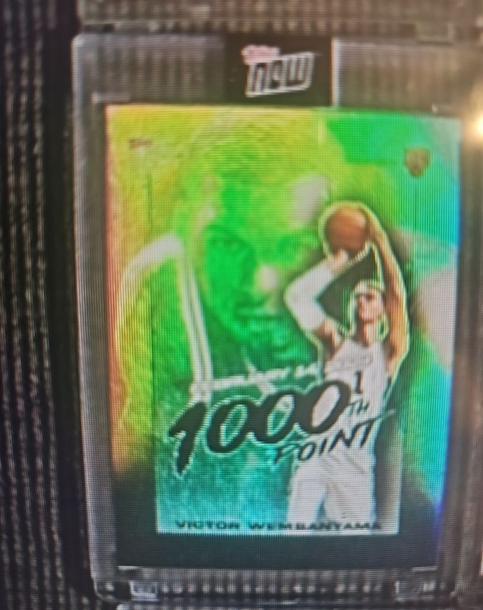2024 Panini NOW #1000 Victor Wembanyama 1000 Point — front