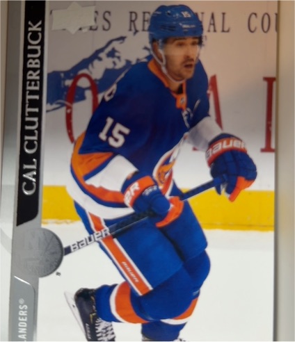 2020-21 Upper Deck #587 Cal Clutterbuck — front