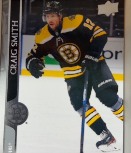 2020-21 Upper Deck Extended #510 Craig Smith — front