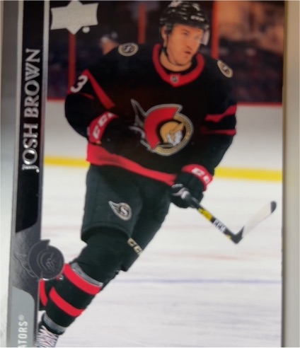 2020-21 Upper Deck Extended Series #596 Josh Brown — front