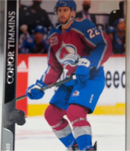 2020-21 Upper Deck Extended Series #532 Conor Timmins — front
