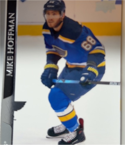 2020-21 Upper Deck Extended Series #619 Mike Hoffman — front