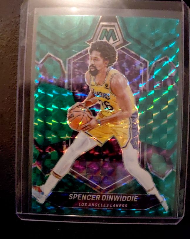 2023-24 Panini Mosaic #96 Spencer Dinwiddie — front