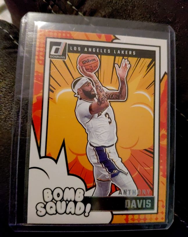 2024-25 Panini Donruss #19 Anthony Davis Bomb Squad — front