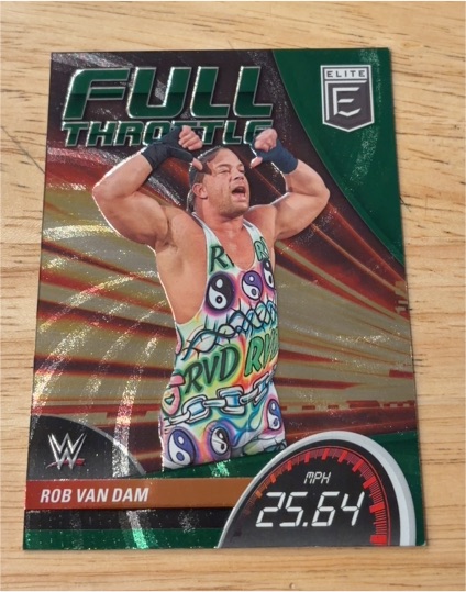 2023 Panini Donruss Elite WWE Full Throttle #15 Rob Van Dam — front