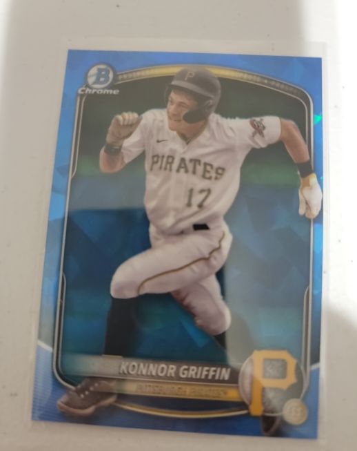 2025 Bowman Chrome Prospects #BCP-86 Konnor Griffin — front