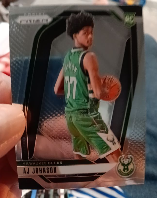 2024-25 Panini Prizm #251 AJ Johnson — front