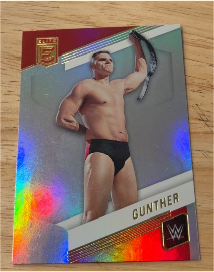 2023 Panini Donruss Elite WWE #60 Gunther — front
