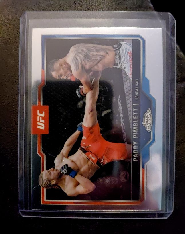 2025 Topps Chrome UFC #177 Paddy Pimblett — front