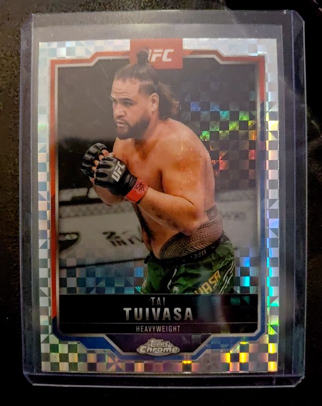 2025 Topps Chrome UFC #53 Tai Tuivasa — front