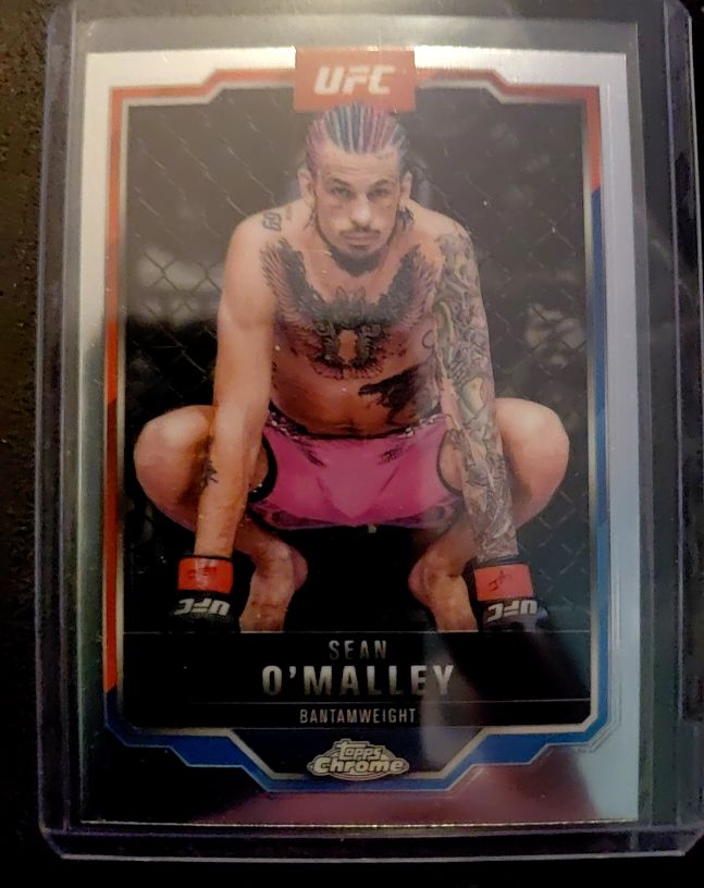 2025 Topps Chrome UFC #1 Sean O'Malley Bantamweight — front
