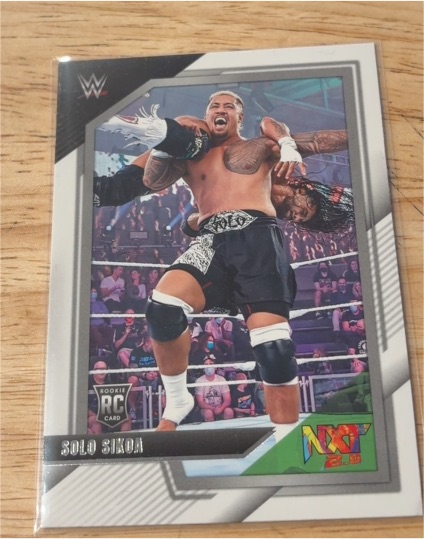2022 Panini WWE NXT 2.0 #11 Solo Sikoa Rookie Card — front