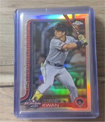 2025 Topps Chrome Update #ASGC-27 Steven Kwan — front