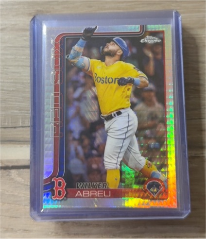 2025 Topps Chrome #367 Wilyer Abreu — front