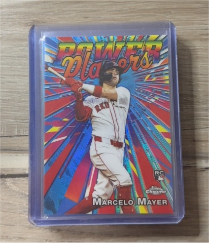 2025 Topps Chrome Update Power Players #PP-45 Marcelo Mayer — front