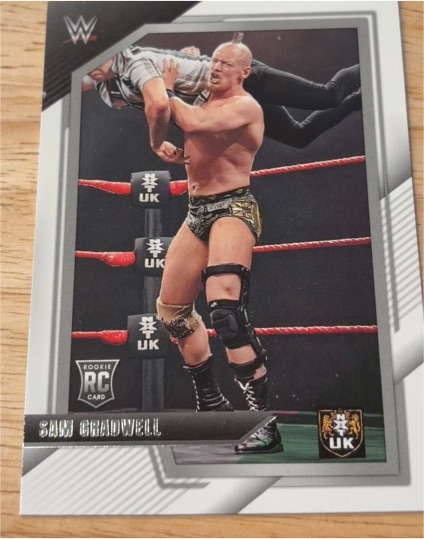2022 Panini NXT 2.0 WWE #39 Sam Gradwell Rookie Card — front