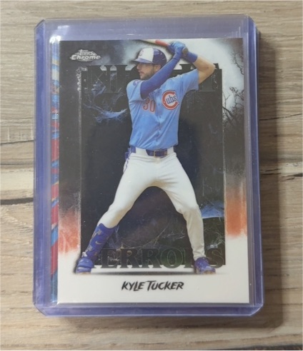 2025 Topps Chrome Update #NT-14 Kyle Tucker Night Terrors — front