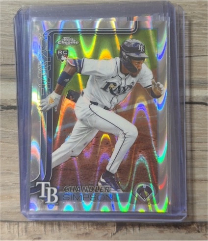 2025 Topps Chrome Update #USC179 Chandler Simpson — front