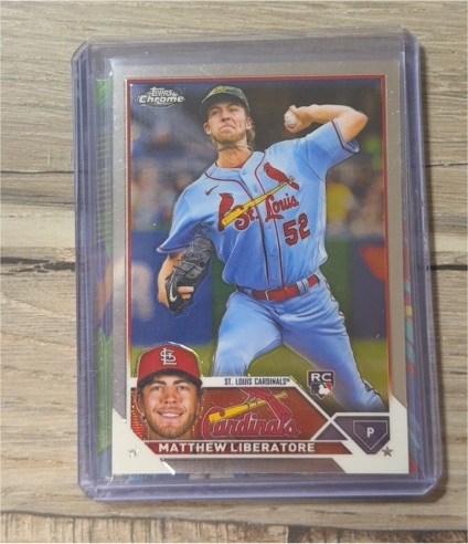 2023 Topps Chrome #157 Matthew Liberatore — front