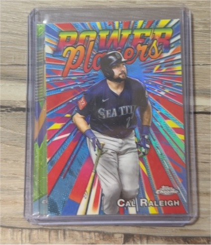 2025 Topps Chrome Update #PP-37 Cal Raleigh — front