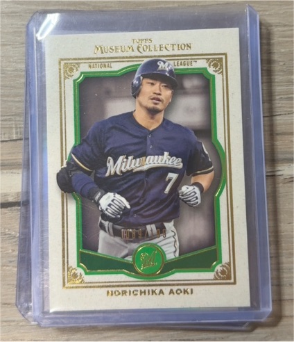 2013 Topps Museum Collection Norichika Aoki — front