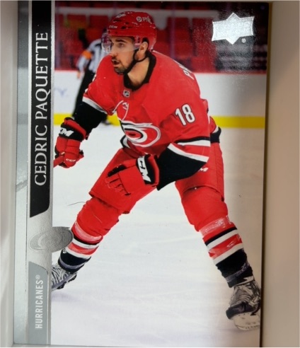 2020-21 Upper Deck #523 Cedric Paquette — front