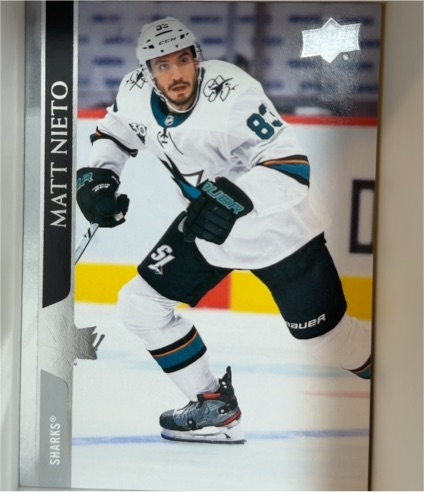 2020-21 Upper Deck Extended Series #616 Matt Nieto — front