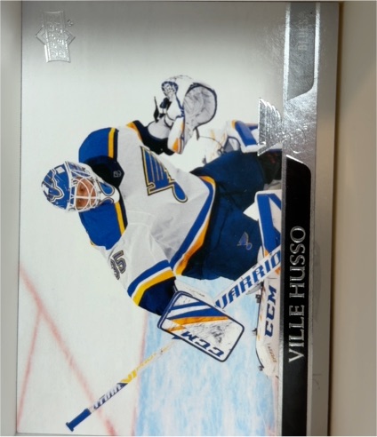 2020-21 Upper Deck Extended Series #620 Ville Husso — front