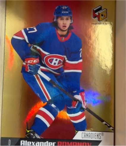 2020-21 Upper Deck HoloGrFx Rookies #HG-13 Alexander Romanov — front