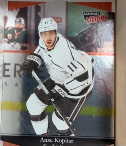 2020-21 Upper Deck Extended Series Ultimate Victory #UV-18 Anze Kopitar — front
