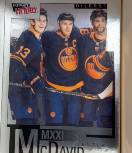 2020-21 Upper Deck Ultimate Victory #CM-10 Connor McDavid — front