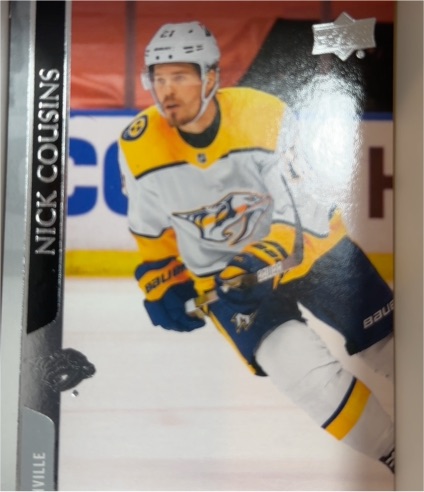 2020-21 Upper Deck #577 Nick Cousins — front