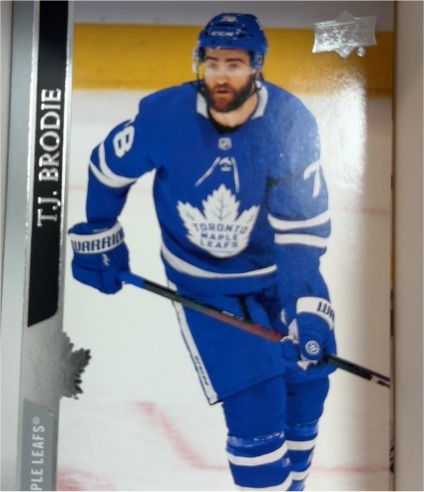 2020-21 Upper Deck #629 T.J. Brodie — front