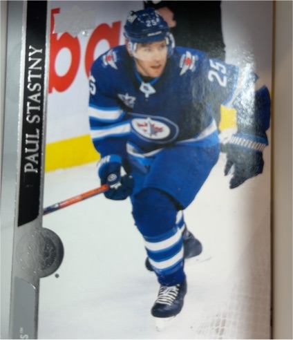 2020-21 Upper Deck #654 Paul Stastny — front