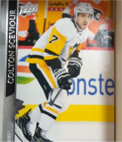 2020-21 Upper Deck #612 Colton Sceviour — front