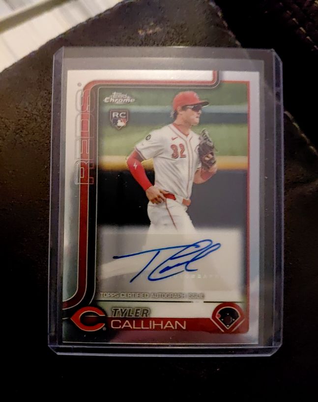 2025 Topps Chrome Update #AC-TC Tyler Callihan — front