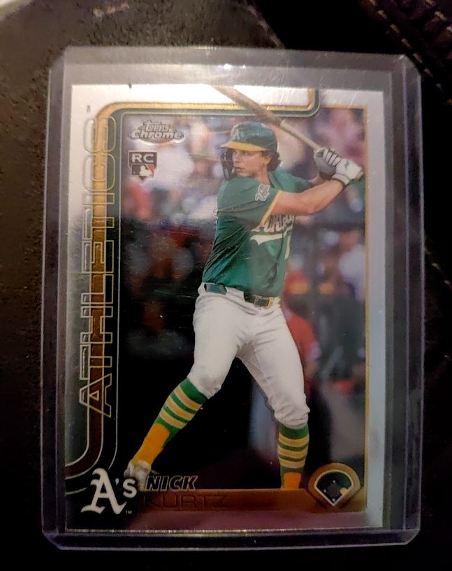2025 Topps Chrome Update #USC178 Nick Kurtz — front