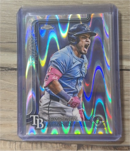 2025 Topps Chrome #249 Jonathan Aranda — front